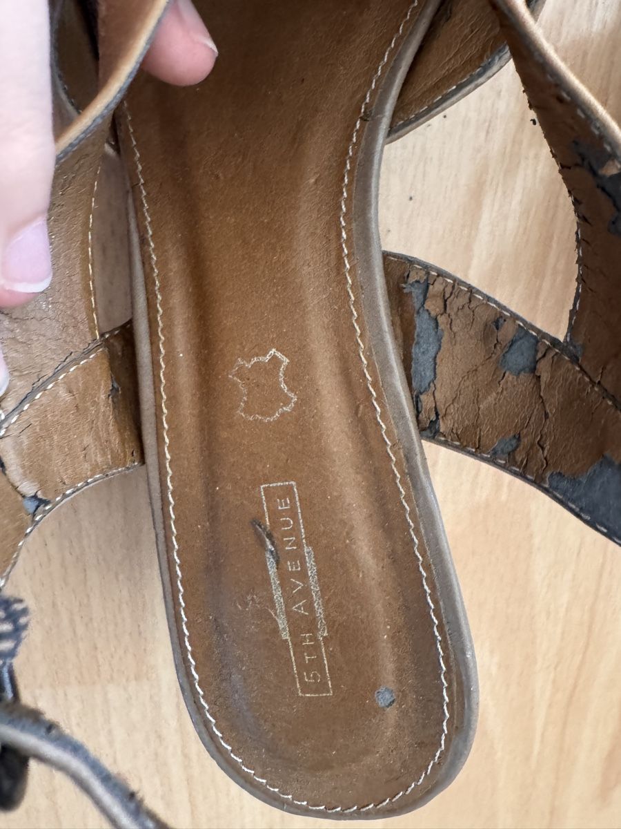 Scarpe da donna: Beige 5th Avenue Sandalen – Usato da Zürich venduto da man_nq66 2