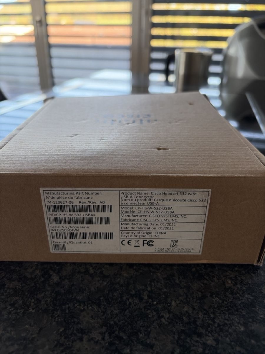 Cisco Cuffie: Cisco Headset 532 mit USB-A Conector – Nuovo e nell'imballaggio originale da Schliern b. Köniz venduto da LOFE-19 1