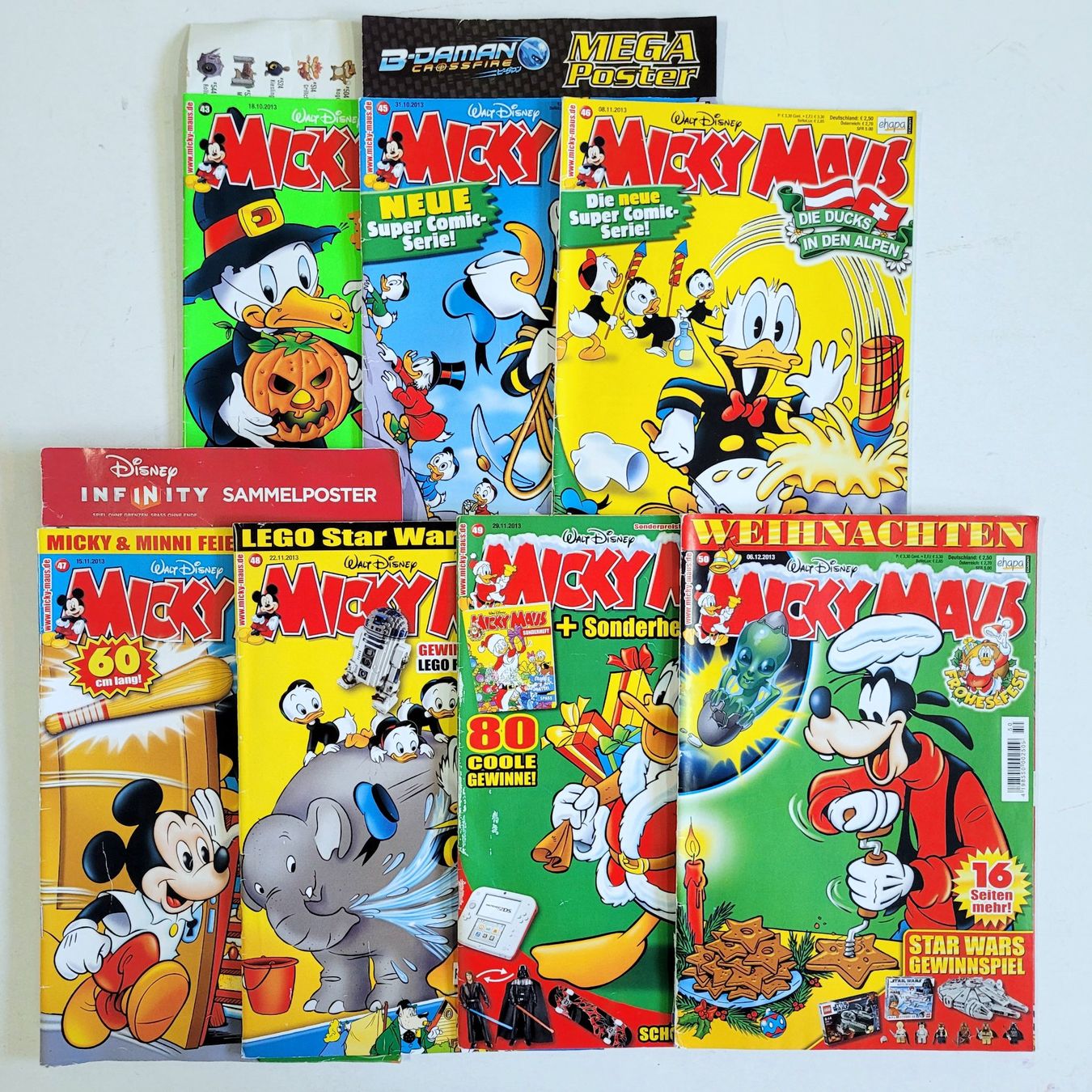 Comics: 7 Micky Maus von 2013 – Gebraucht aus Schöftland von huair