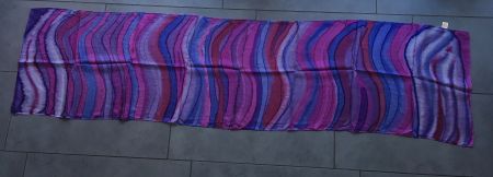Violettes Seidenfoulard