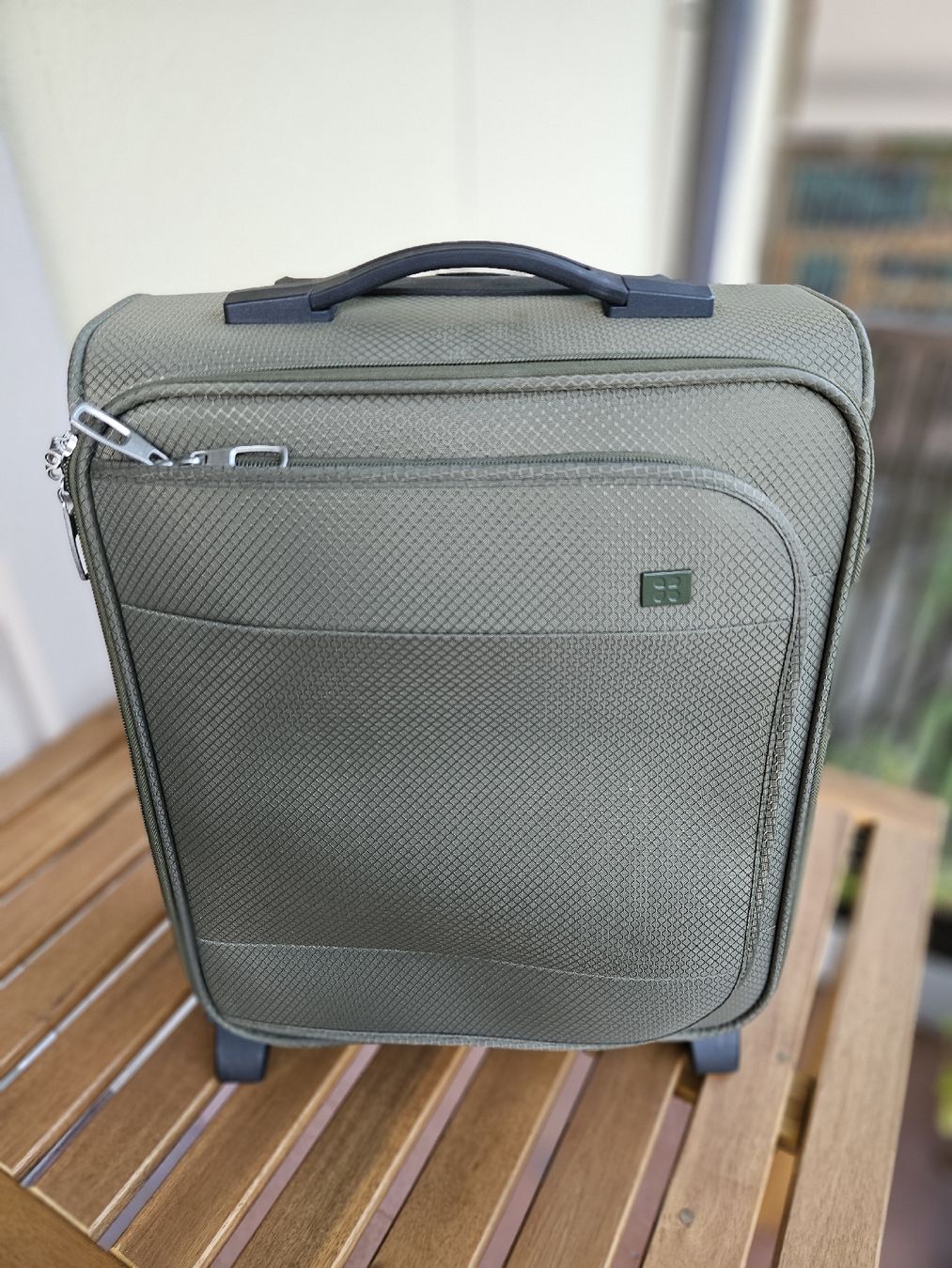 Valigie: Rollkoffer olivgrün – Nuovo (secondo la descrizione) da Luzern venduto da blackcat010 1