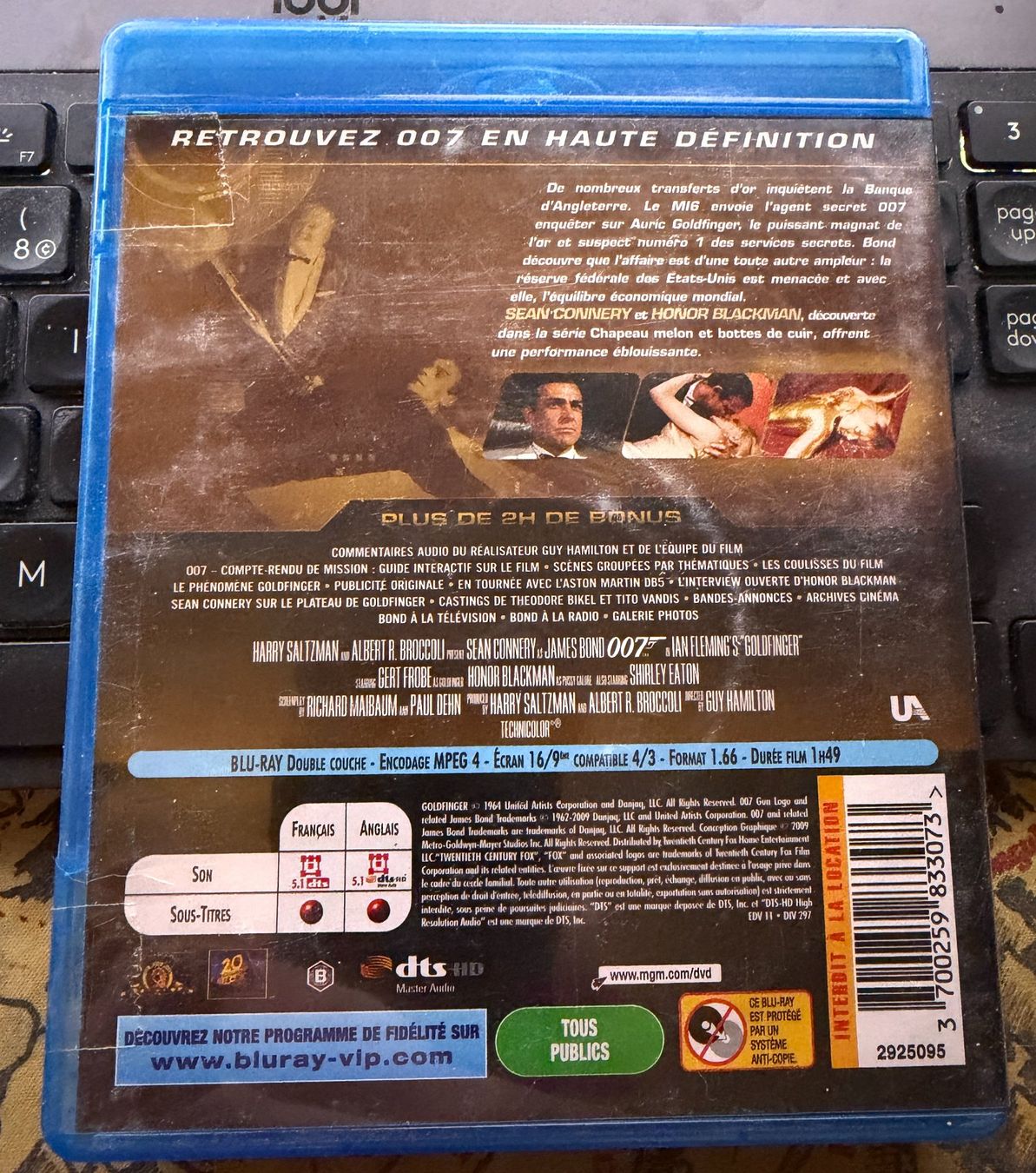 Tutti i DVDs: Goldfinger (1964) - Blu-ray – Usato da Semsales venduto da __Florian__ 2