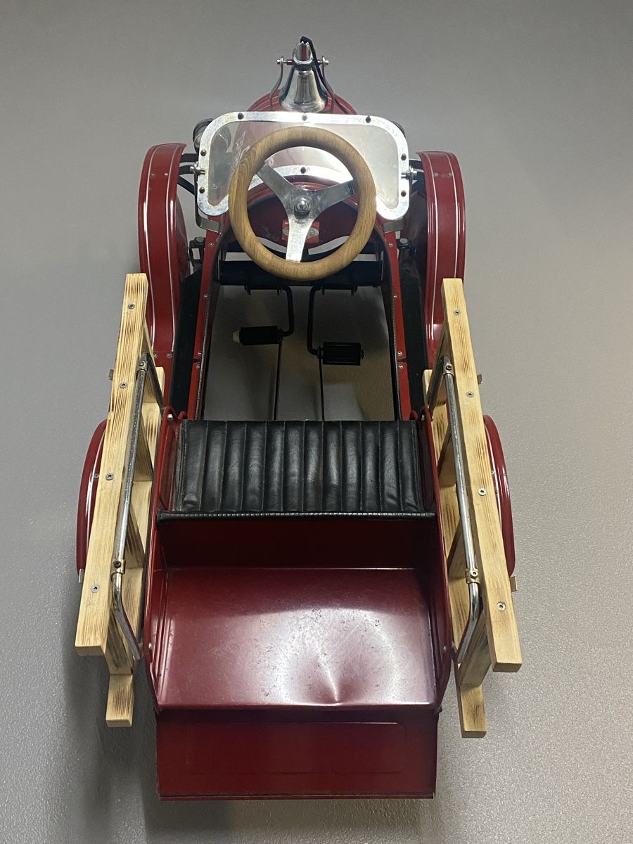 Veicoli per bambini: Blech Trettauto Antik Länge 100 cm – Usato da Ballwil venduto da lukyluciano21 3