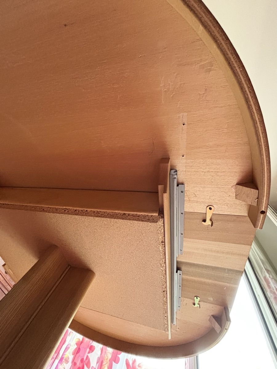 Tavoli: schöner Massivholztisch, oval oder rund – Usato da Bern venduto da Bagira40 7