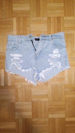 Damen Sommer Jeans Shorts Gr. 36