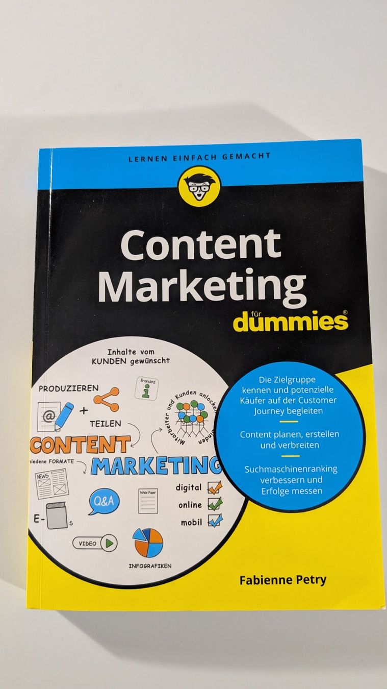 Bücher: Content Marketing für Dummies – Neu (gemäss Beschreibung) aus Baar von Arthur_Fooksayk