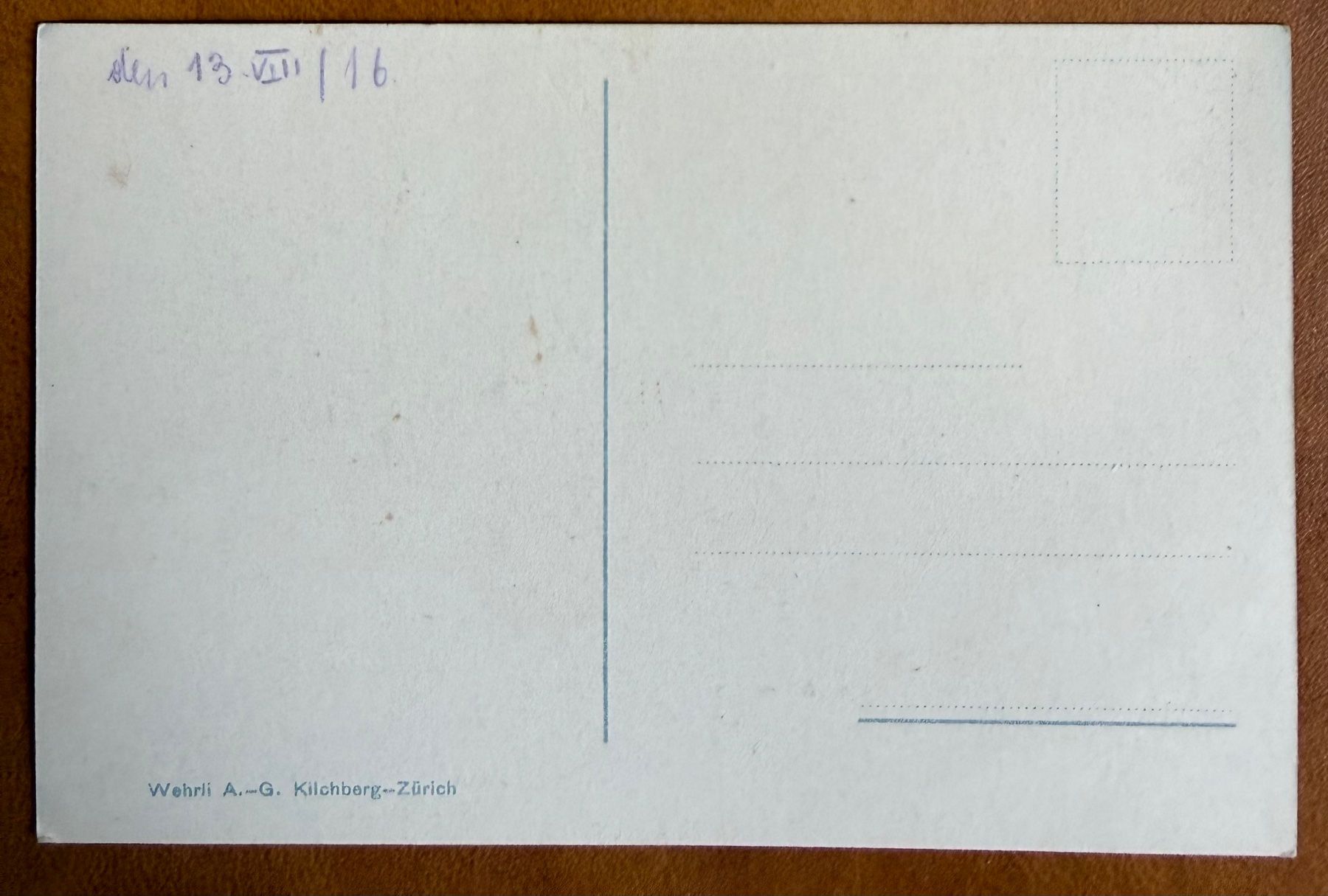 Cartoline postali: Oeschinensee 1916 – Usato da Lutry venduto da Ediego 1