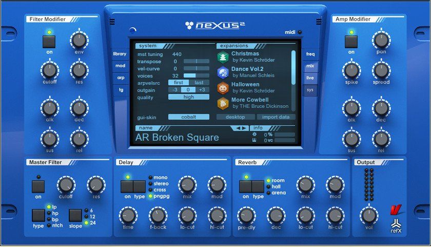 reFX Nexus 2 VST inkl. 5 Expansion Packs (Neu (gemäss Beschreibung)) in ...