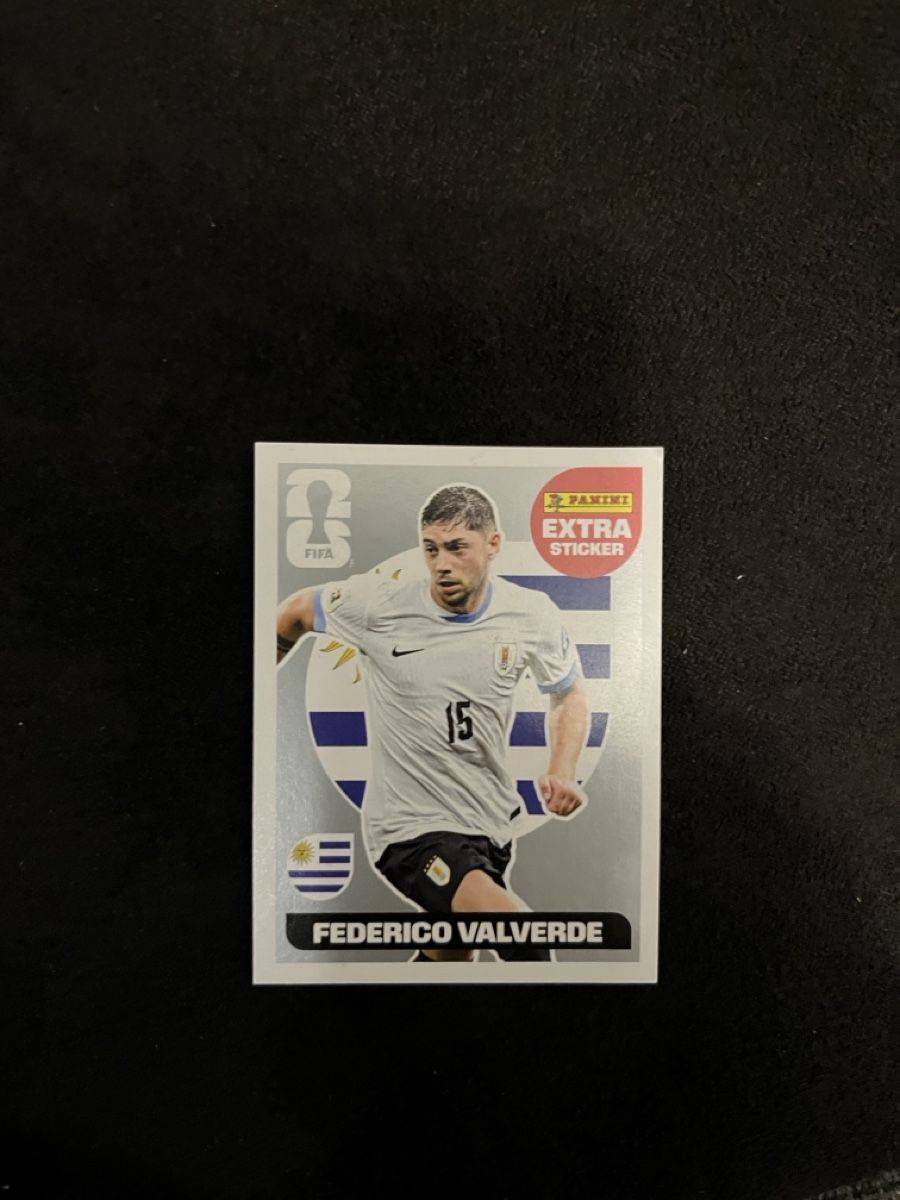 Panini Cartes à collectionner: Panini Extra Sticker Silber Federico Valverde – Neuf (Voir description) à Stäfa par greety1981
