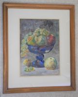 Früchte mit Obstschale  signiert FiNK