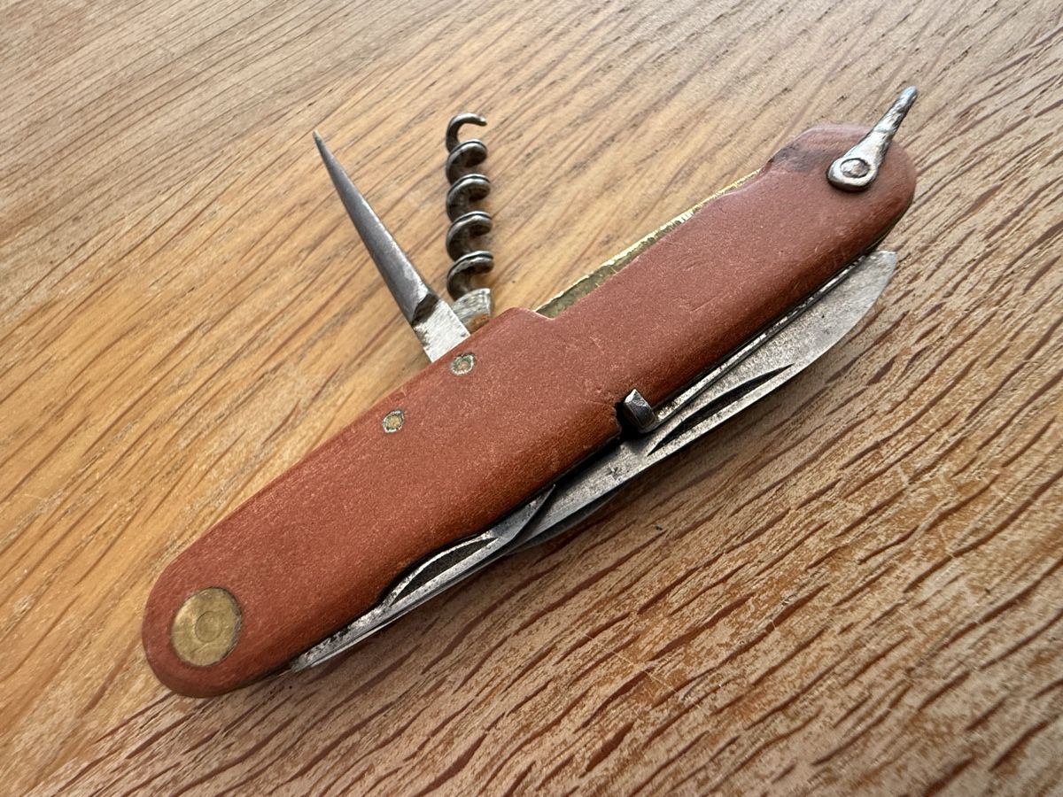 Coltelli tascabile: Antikes Taschenmesser Sackmesser mit Punze – Usato da Goldach venduto da Messerguru 5