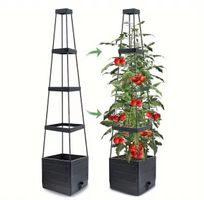 Tomaten - Turm / Topf mit automatischer Bewässerung