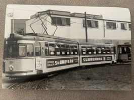 Nürnberg Tram Tw 351 Linie 1 Foto 13.5x9cm von 1973