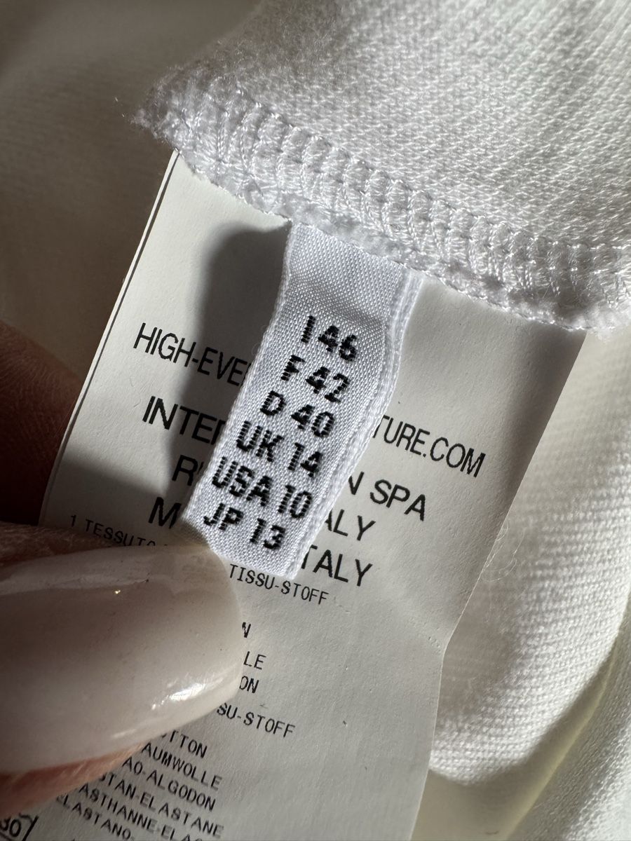 High Vestiti: HIGH Use, robe coton blanche, taille 40 – Nuovo (secondo la descrizione) da Morges venduto da sandy069 6