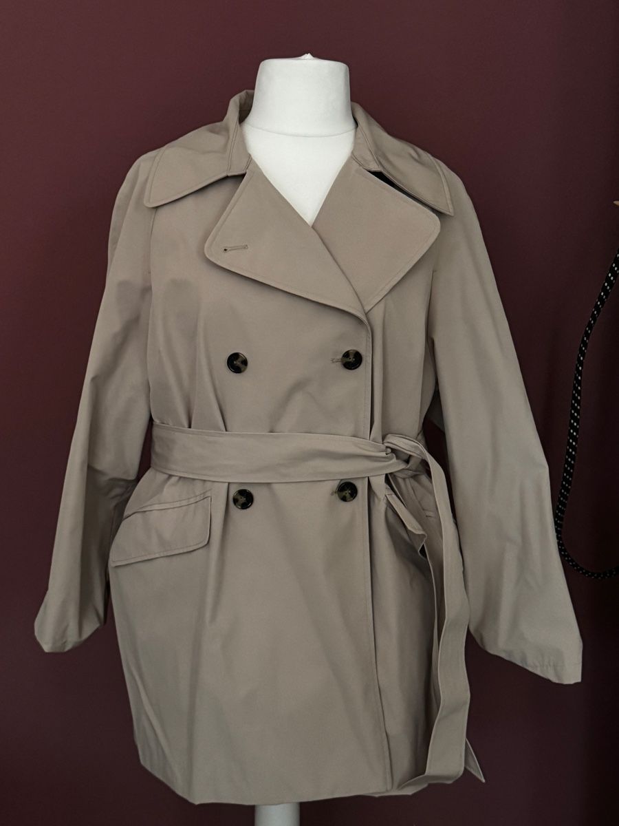 H&M Cappotti: Übergangsjacke Trenchcoat Regenjacke beige – Nuovo (secondo la descrizione) da Muttenz venduto da einfach-schoen