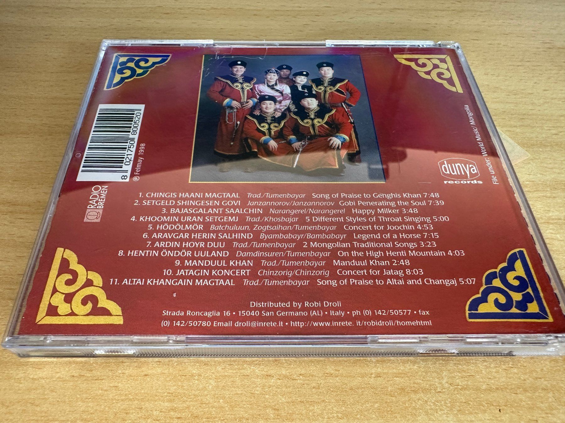 CD: Egschiglen – Gobi – Usato da Rikon im Tösstal venduto da Alpenmutz 1