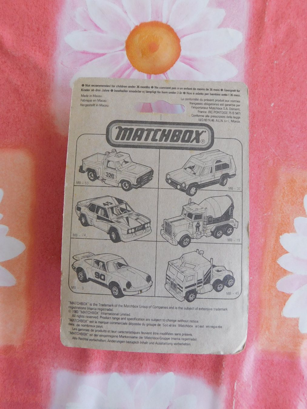 Matchbox Voitures modèles: Matchbox Polizeiauto OVP – Neuf avec emballage d'origine à Strengelbach par Wedi73 1