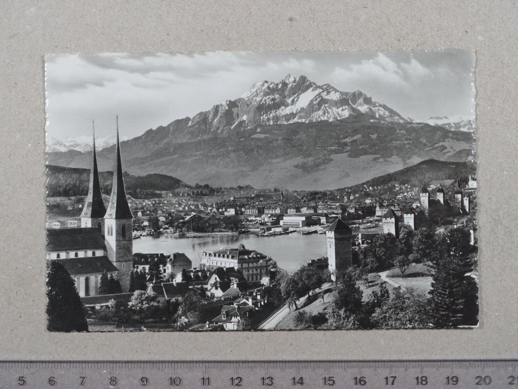 Ansichtskarten: Luzern, Pilatus – Gebraucht aus Lenzburg von fh1