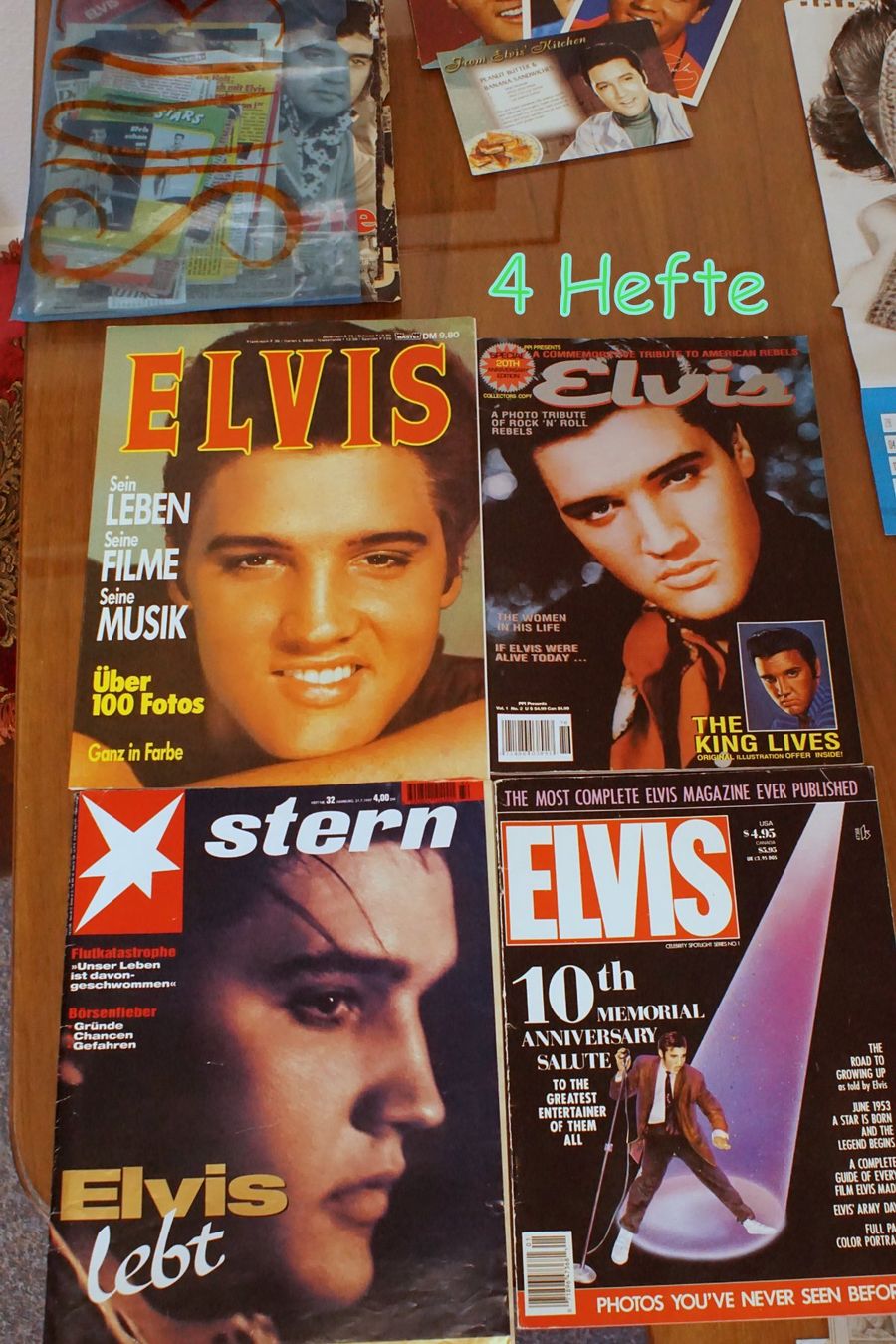 Riviste & Magazine: Elvis-Sammlung Poster Hefte Berichte Briefmarken – Usato da Zürich venduto da Mukumukus 3