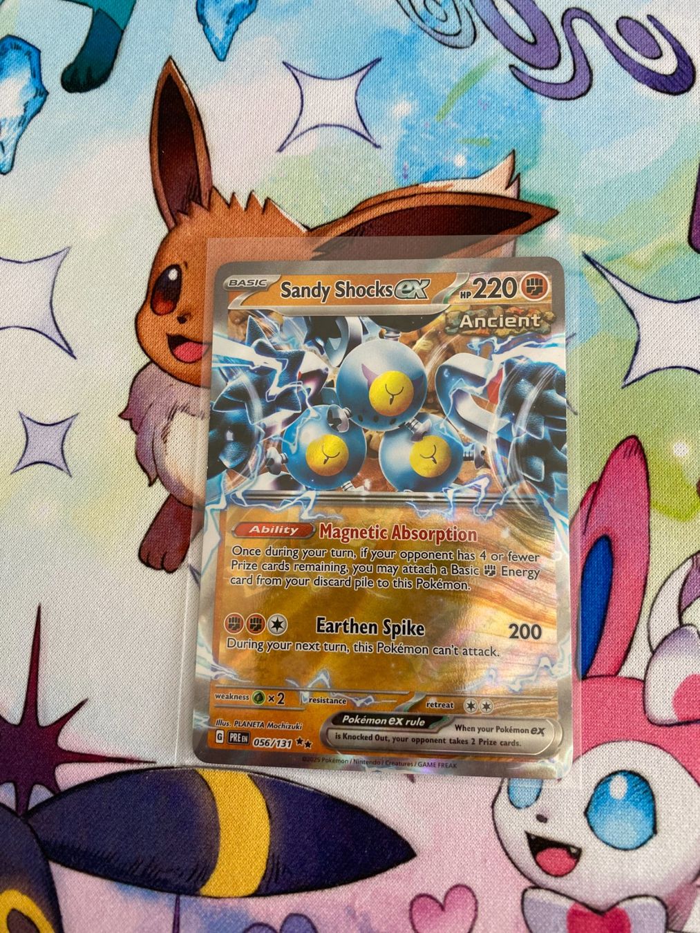 Pokémon Carte collezionabili: Pokemon Sandy Shocks ex 056/131 PRE – Usato da Grindelwald venduto da TSG-G-Town