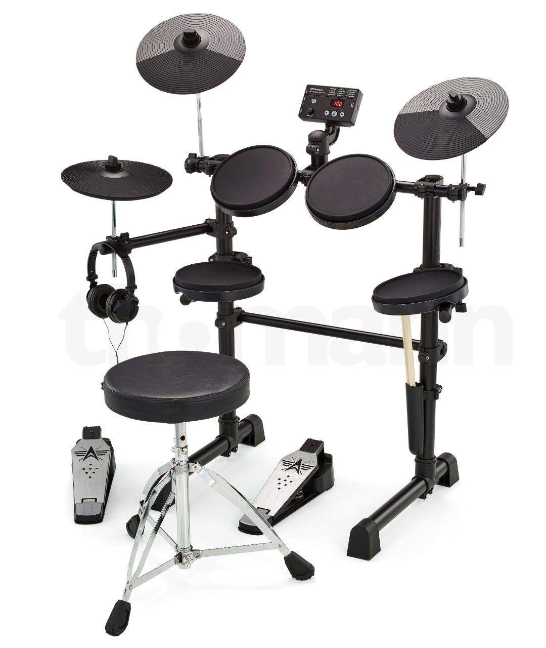Thomann Strumenti musicali: E-Drum-Set Thomann-Millenium HD-120 – Usato da Kandersteg venduto da narkofunghi