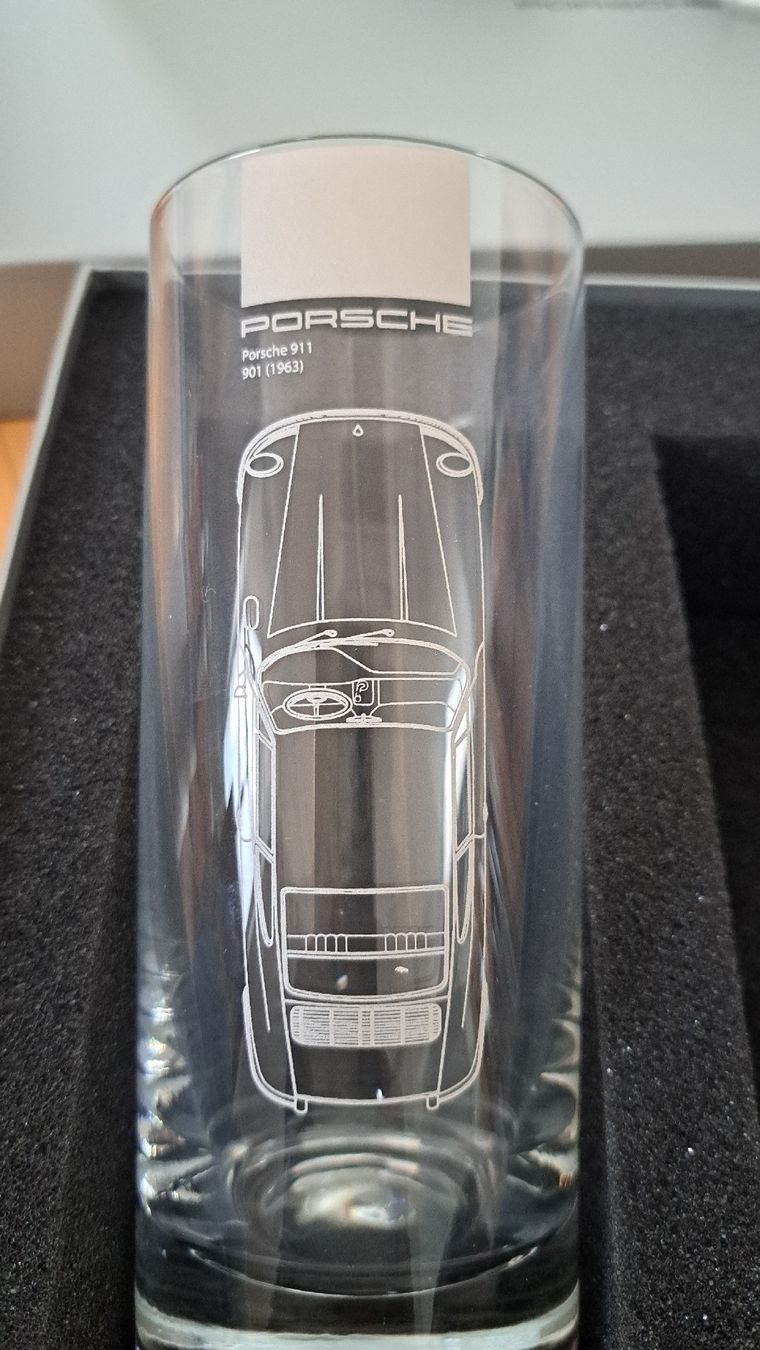 Porsche Bicchieri: original Porsche 911 Gläser Set – Nuovo e nell'imballaggio originale da Schwarzenbach SG venduto da LoveBag 5