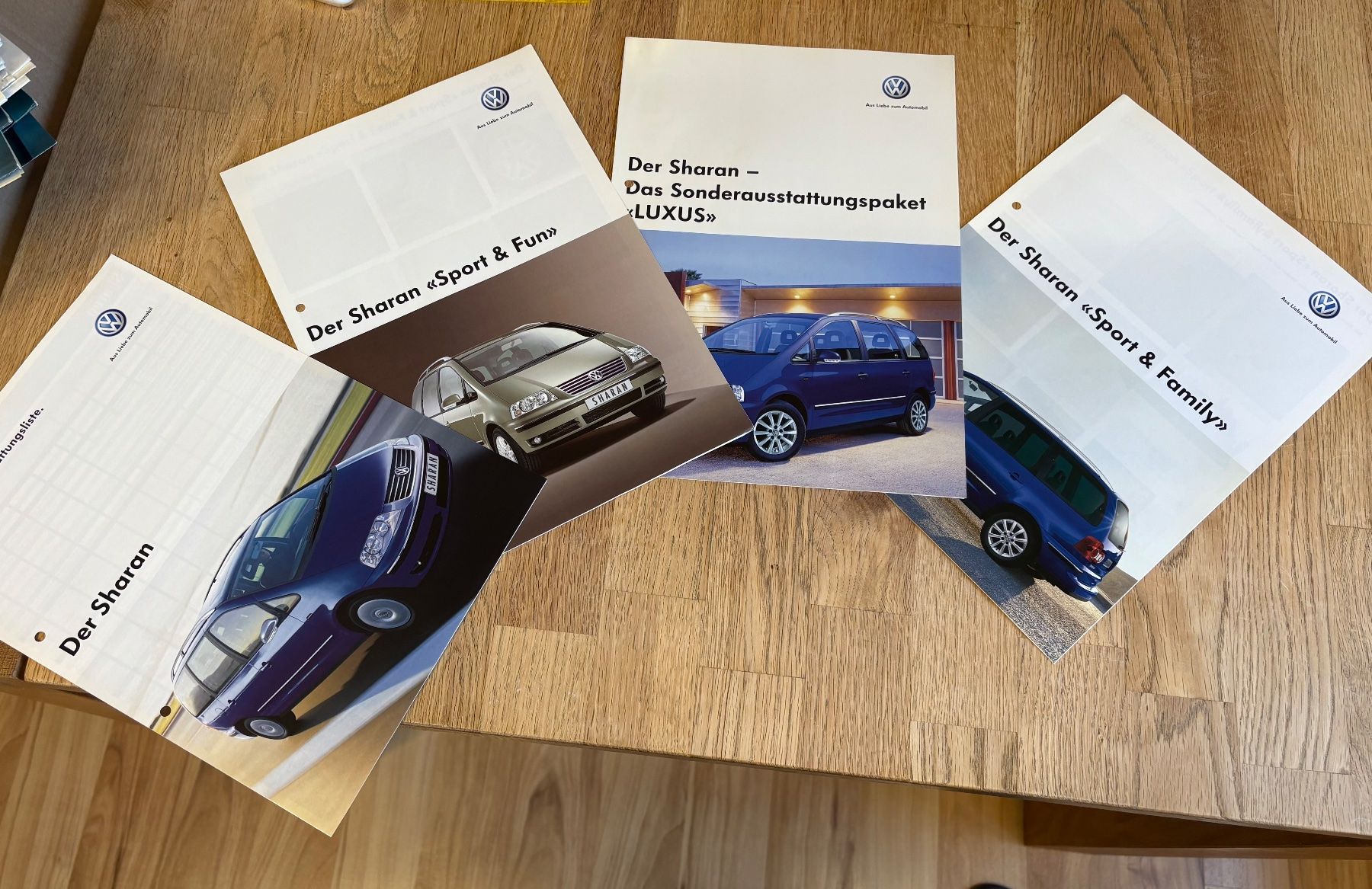 VW Documenti: Prospekte VW Sharan – Usato da Freienstein venduto da Golfbueb