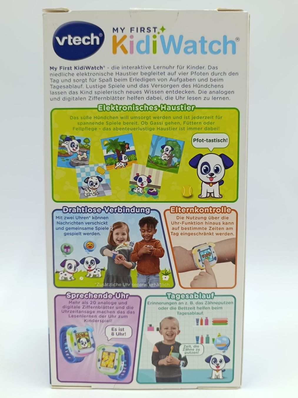 Smart Orologi: Kinder "Smart" Uhr von VTech: My first Kidi Watch, neu – Nuovo e nell'imballaggio originale da Wil SG venduto da Donaldus 2