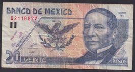 Mexiko 20 Pesos 1999