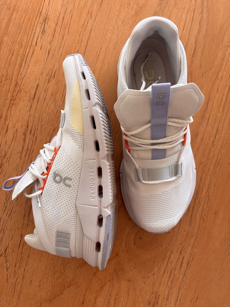On Scarpe da uomo: ON Cloudswift White/Orange Running Shoes Size  – Usato da Zürich venduto da Grothschild