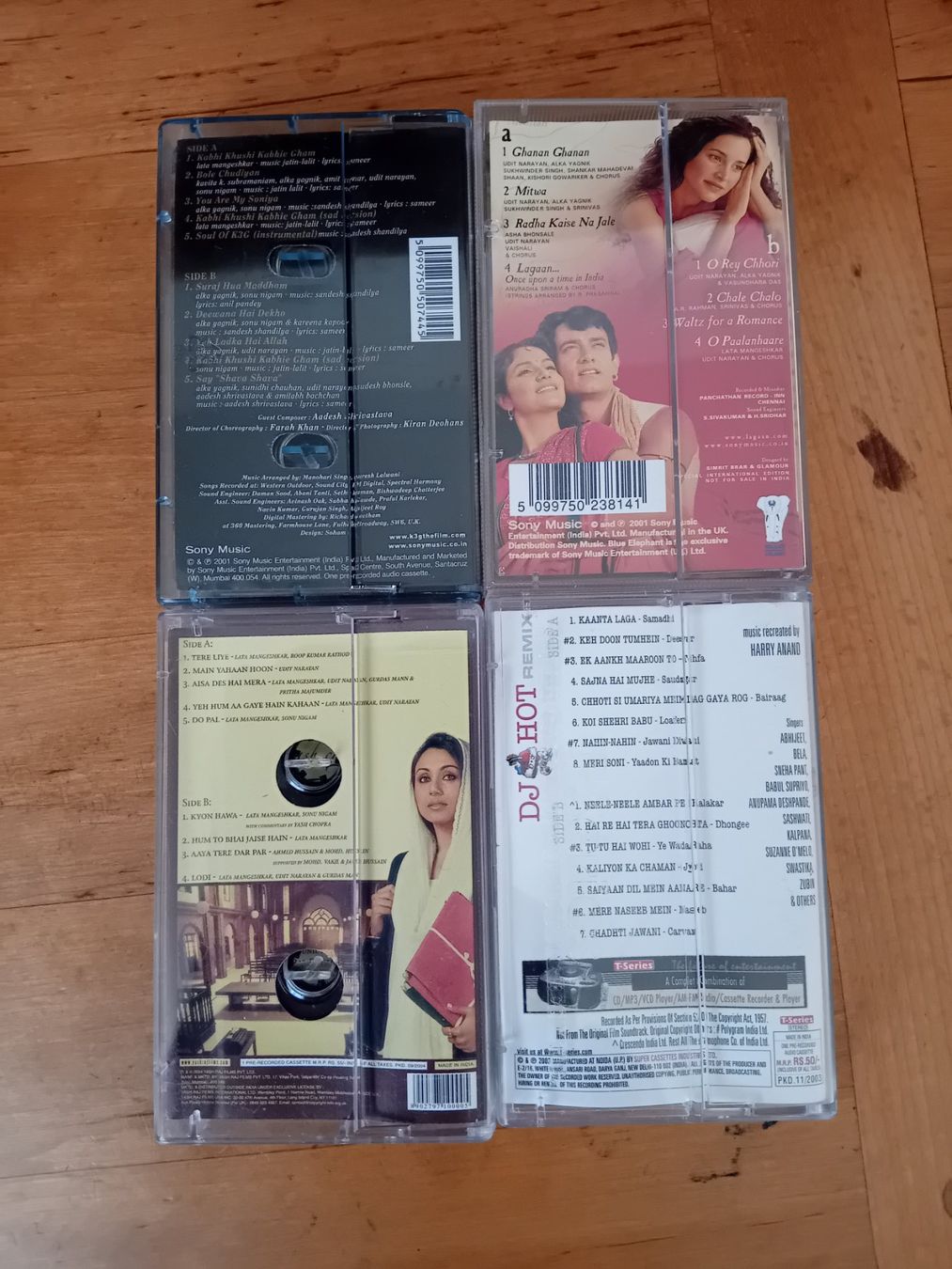 Kompaktkassetten: 4 Kassetten Indische Musik – Gebraucht aus Zürich von Gillheri 1