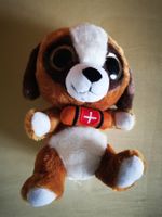 Peluche chien St-Bernard tout doux ❤️ Suisse 🇨🇭🐶