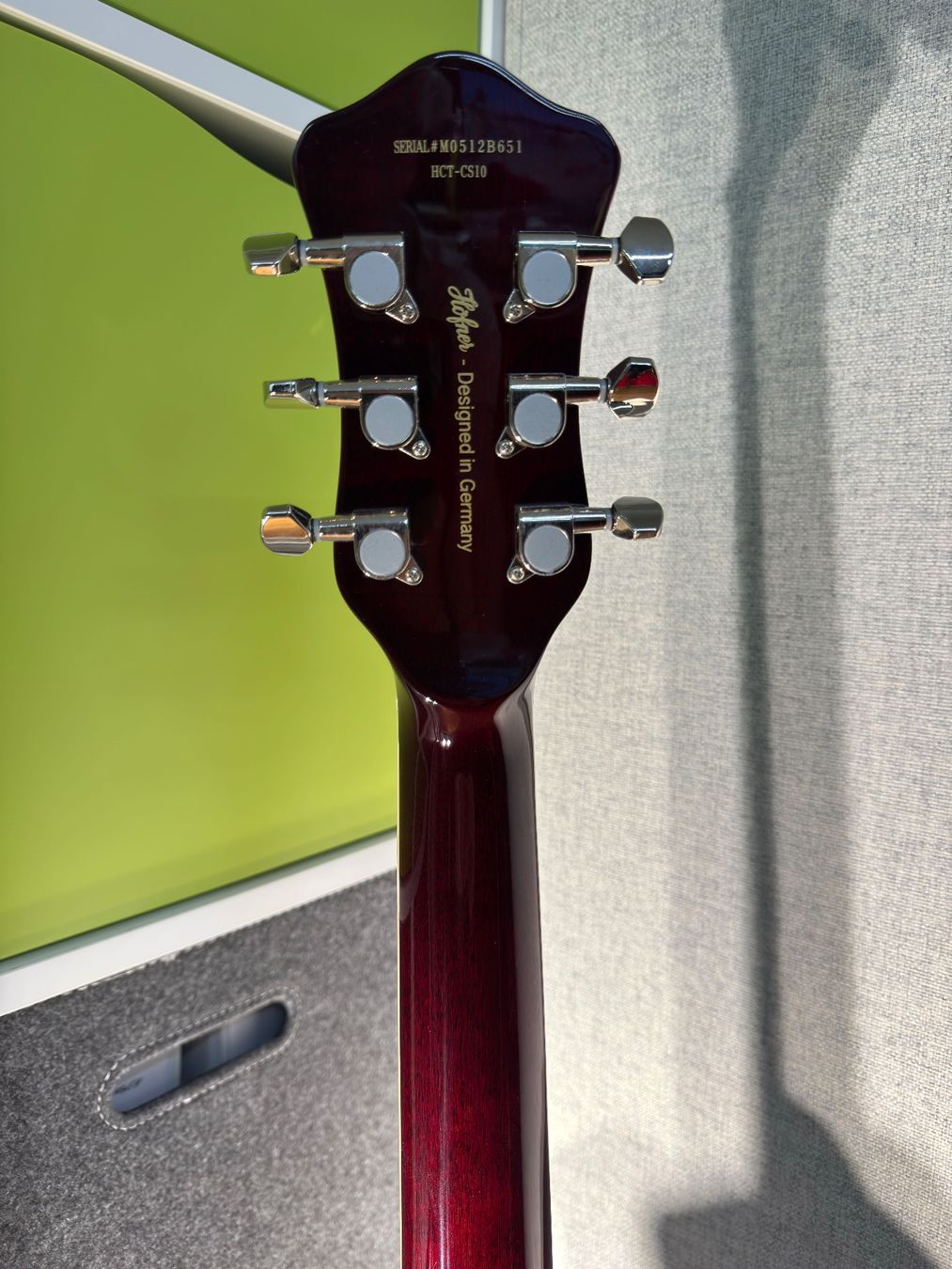 Höfner Strumenti musicali: Höfner HCT-CS10-BCH Club Solid Contemprary Series – Usato da Sissach venduto da Sothyma 8