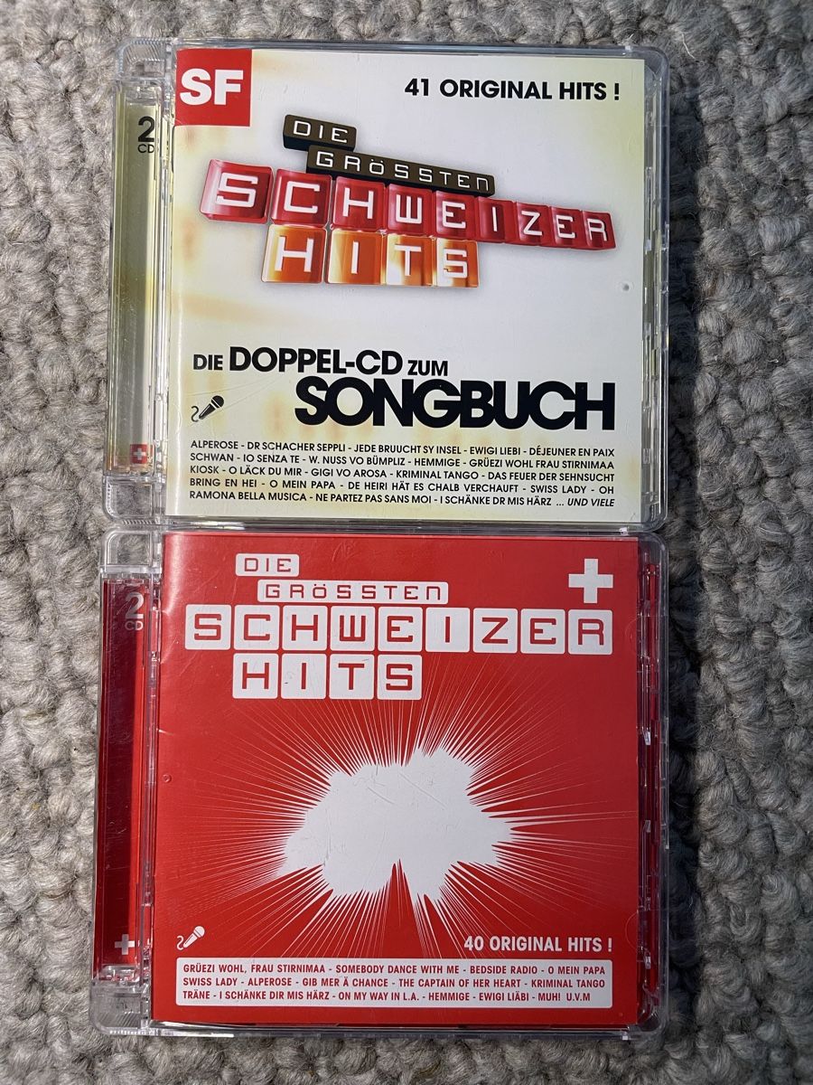 CD: 2x Die Grössten Schweizer Hits – Usato da Reinach AG venduto da trigger7811