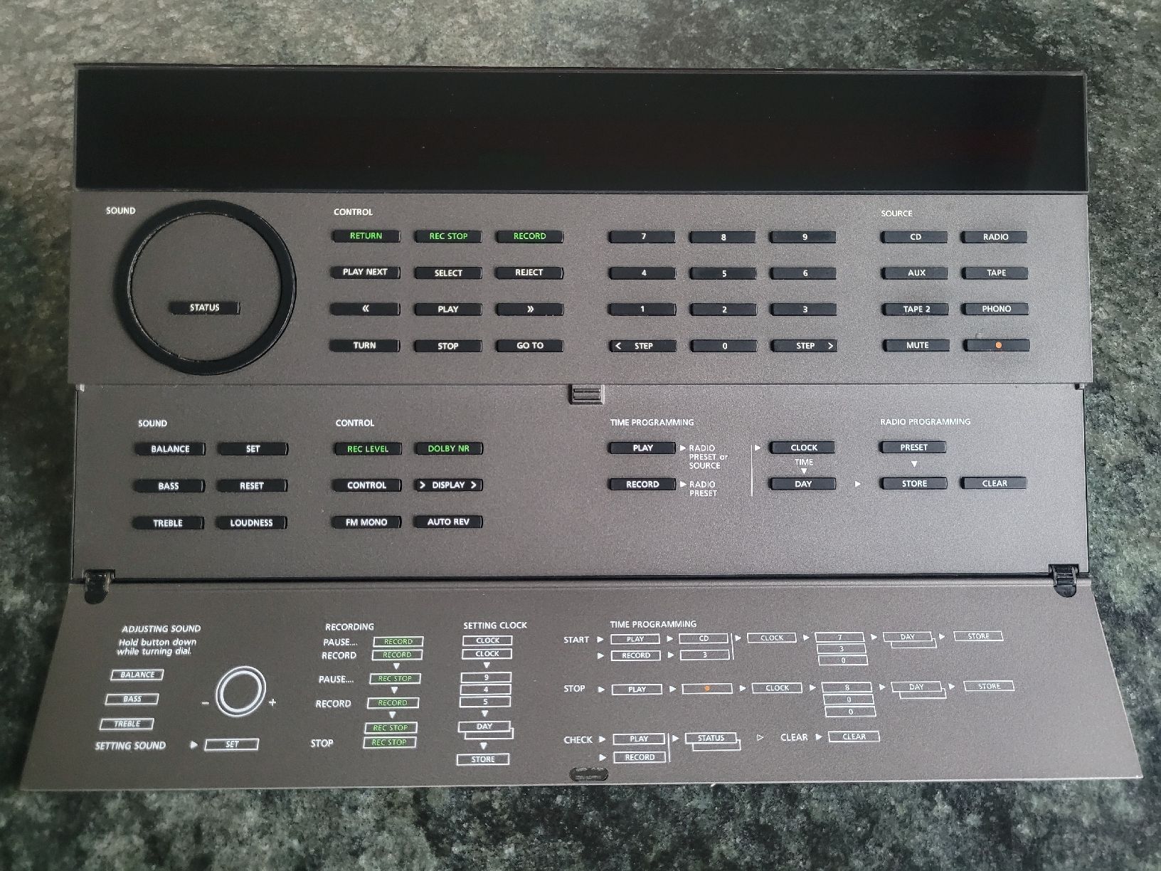 Bang & Olufsen Fernbedienungen: ⚜️ B&O Master Control Panel 5500 ⚜️ – Gebraucht aus Wettingen von M_team 7