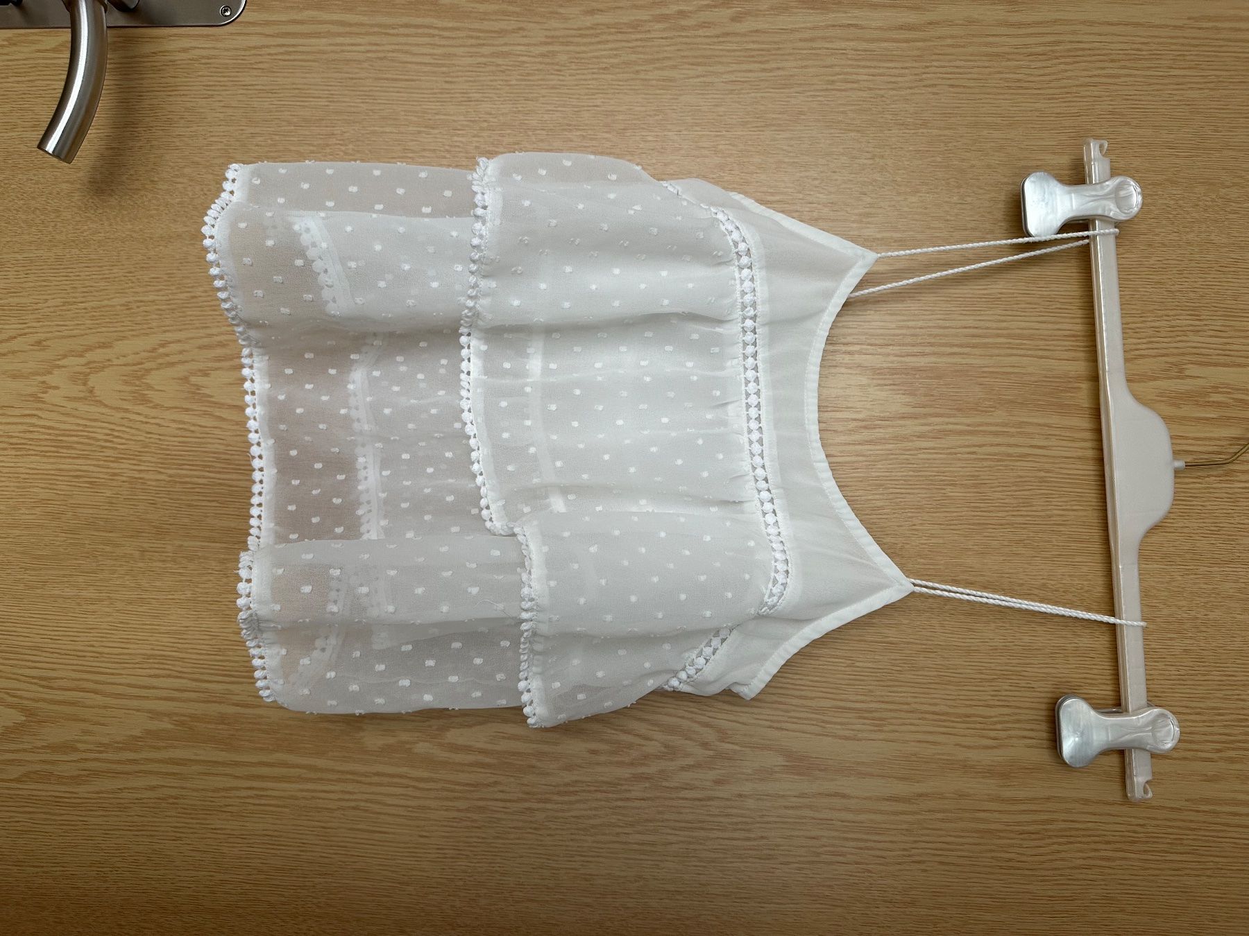 Stradivarius Top: Top white – Usato da Gordola venduto da EleSecondHand-TCG