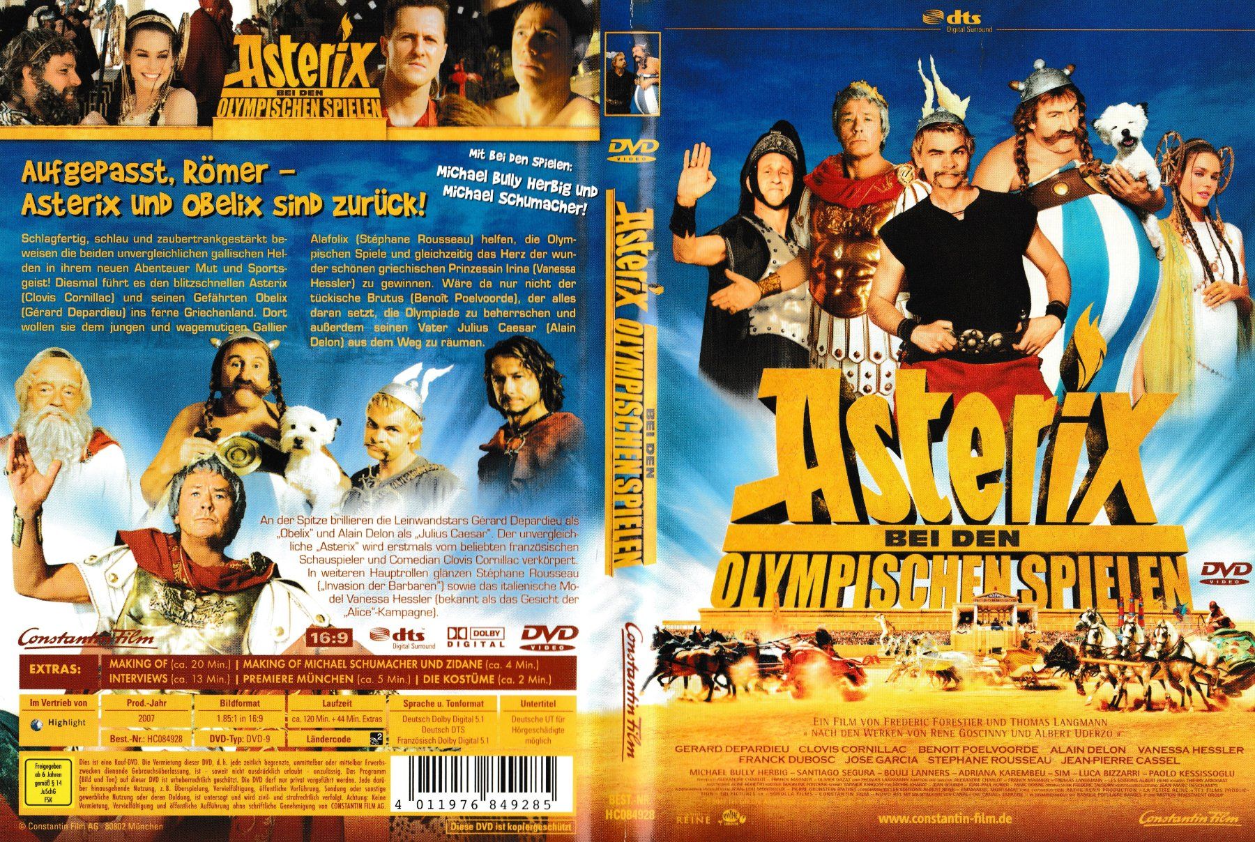 Tutti i DVDs: DVD - Asterix bei den Olympischen Spielen – Usato da Langnau am Albis venduto da MediaRescuerKeLoX