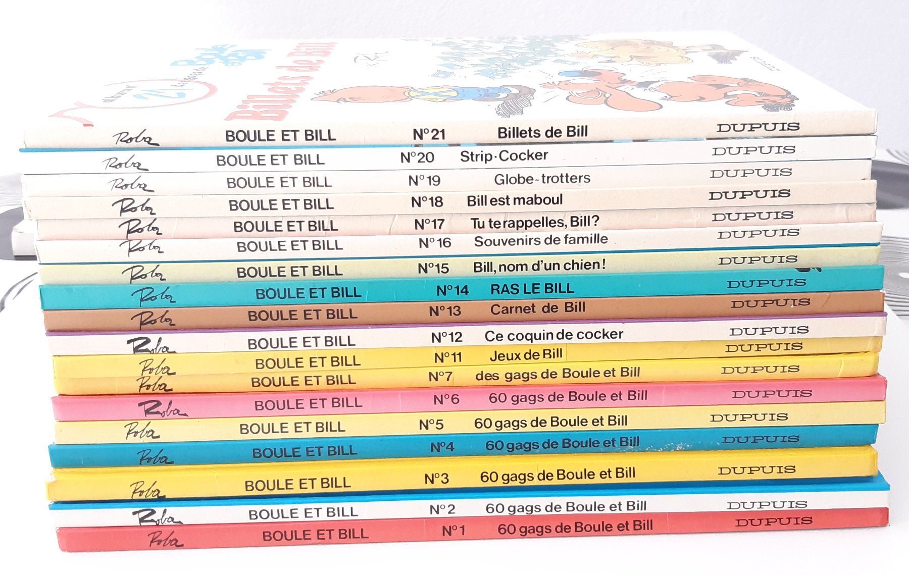Comics: Boule & Bill 18 numéros – Gebraucht aus Savagnier von Marderuth 1