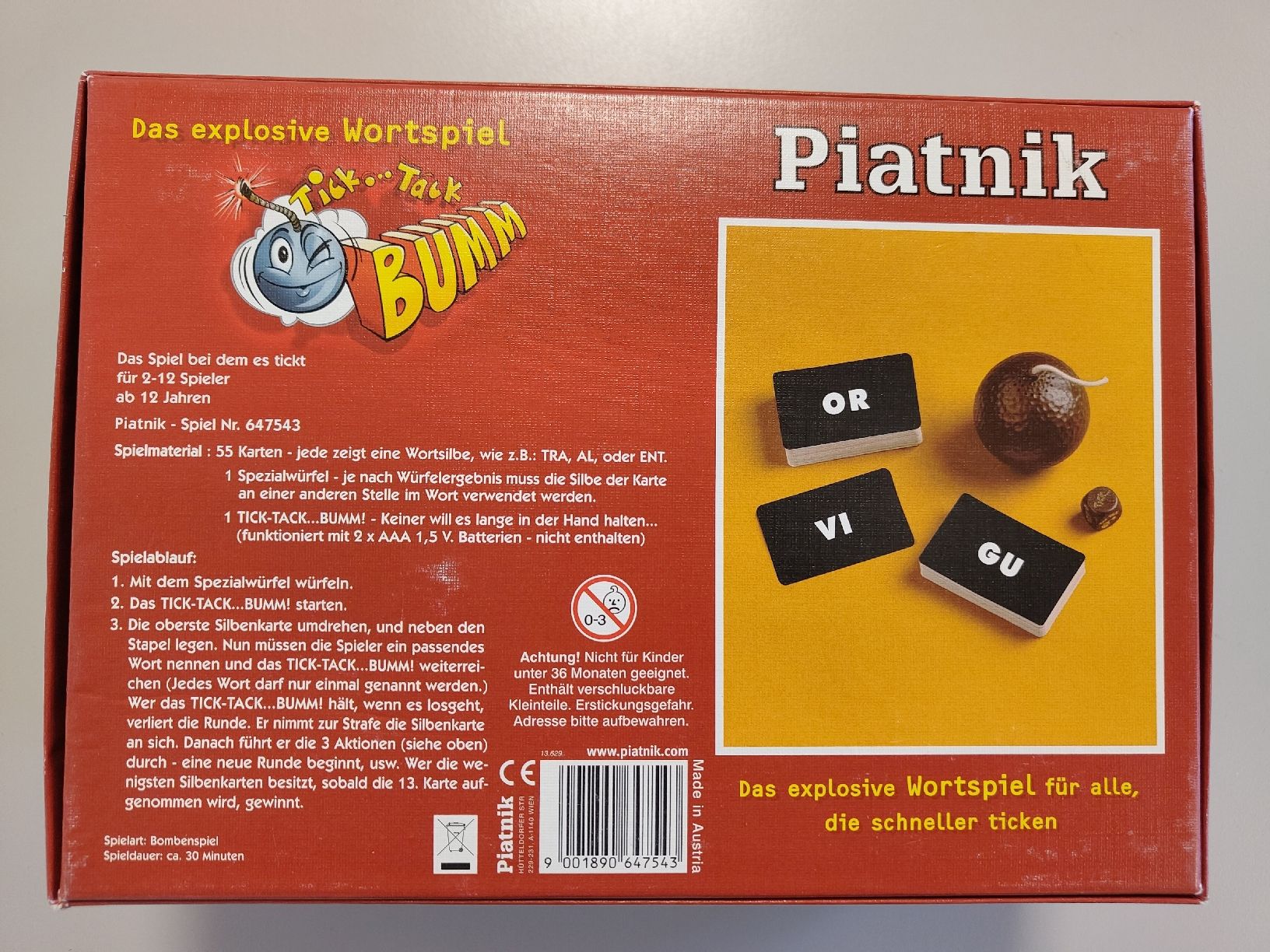 Spiele: Tick Tack BUMM – Gebraucht aus Bern von mwa_xj5p 1