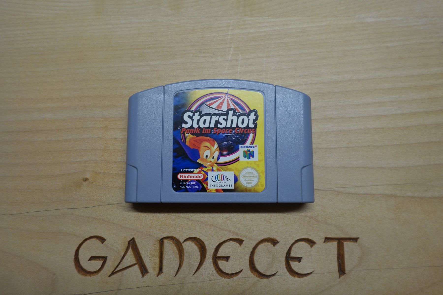 Nintendo Spiele: Starshot: Panik im Space Circus – Gebraucht aus Steinach von Gamecet