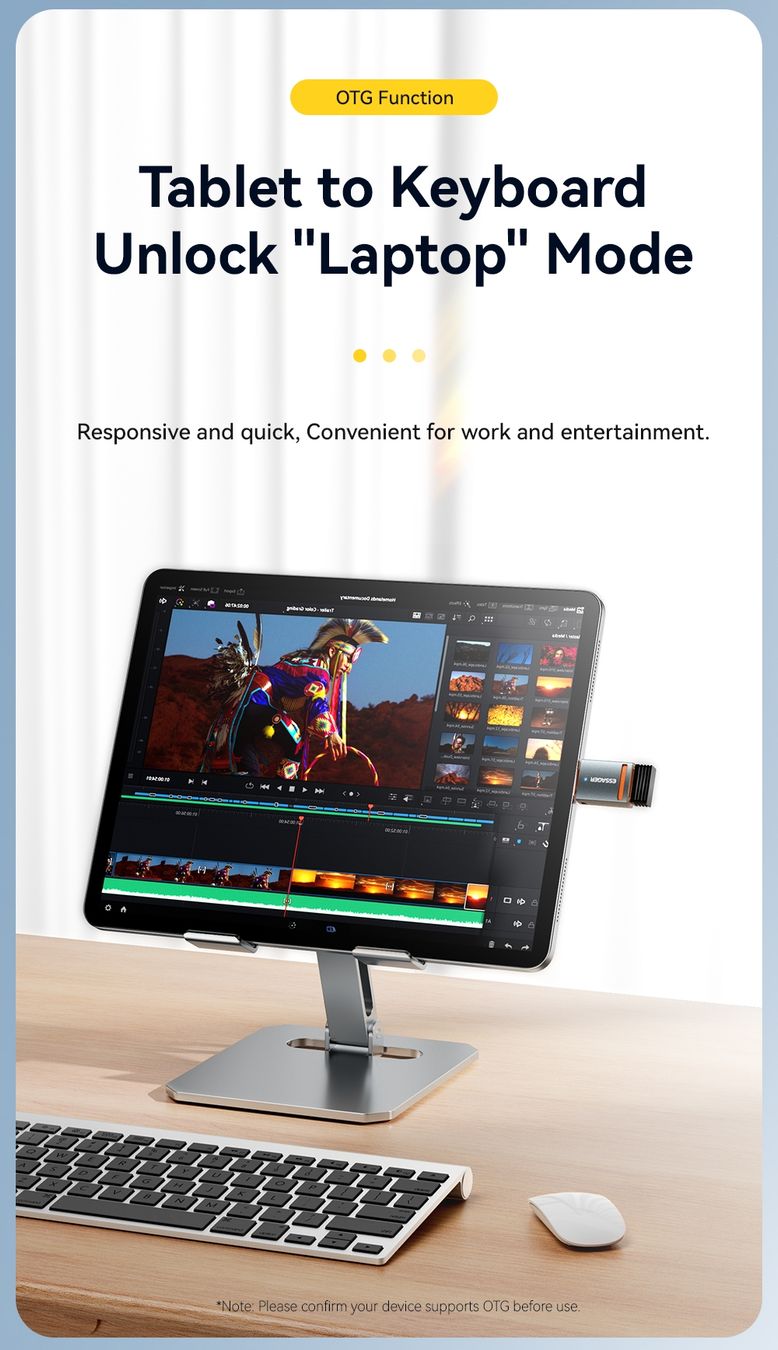 Unità & Adattatore: ESSAGER USB-C auf USB-A Adapter - OTG – Nuovo e nell'imballaggio originale da Romanshorn venduto da pfimex 6