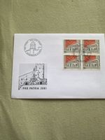 Pro Patria Briefmarken und Stempel Leu Stadt 2001