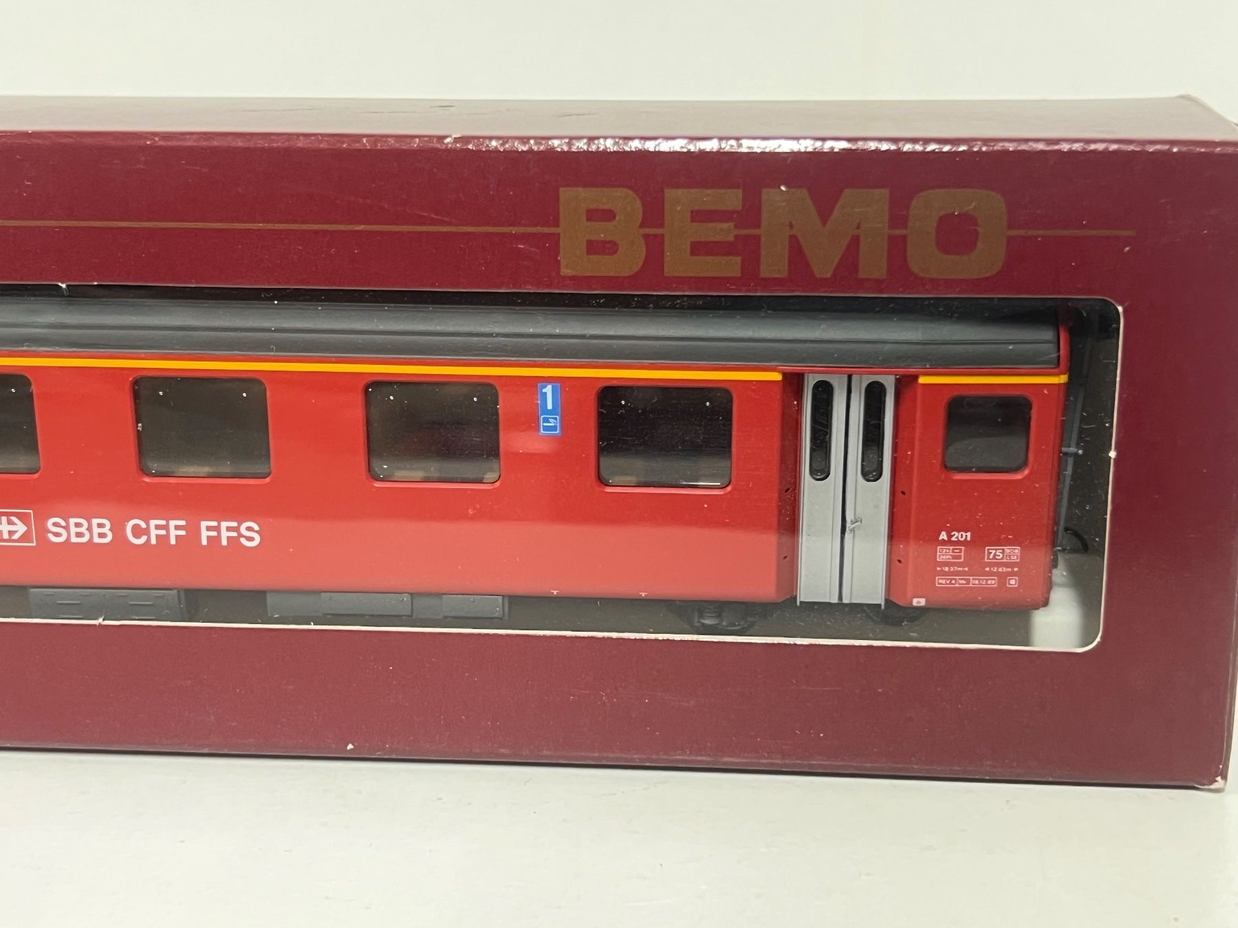 Bemo Modelleisenbahnen: Bemo 3276 421 SBB Brünig A201 H0 m – Neu und originalverpackt aus Neuenhof von ludovicco 1