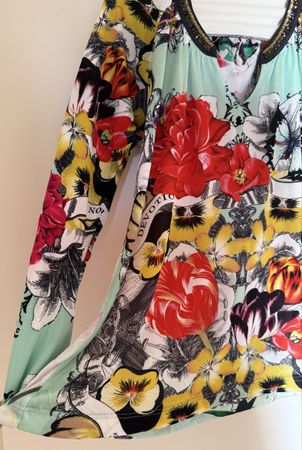 Tunique CUSTO fleuri taille M