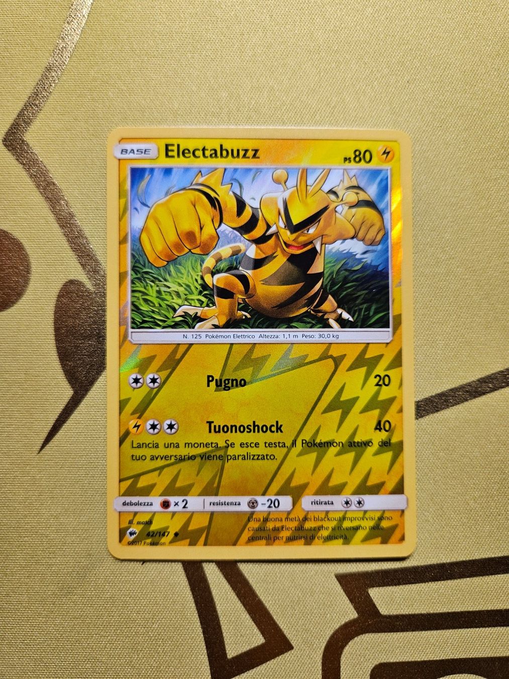 Pokémon Carte collezionabili: Burning Shardows - Electabuzz – Usato da Bellinzona venduto da Pokemarco