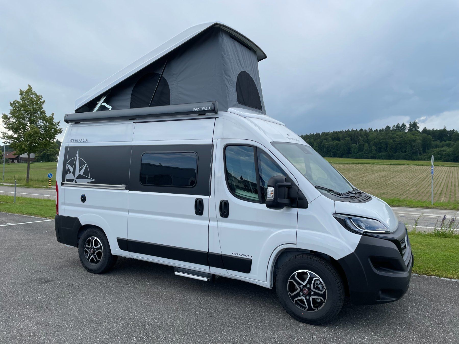 Westfalia Veicoli da campeggio: Westfalia Columbus 540D Aufstelldach – Nuovo e nell'imballaggio originale da Lohn-Ammannsegg venduto da MOBYCAMPERS
