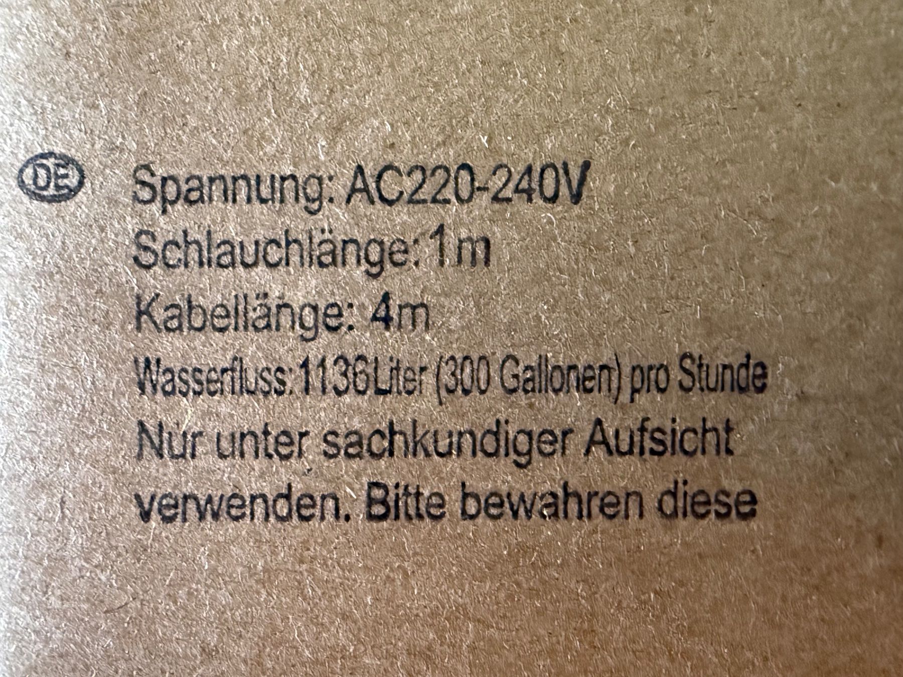 Accessori per Piscine: Neue Pool Filterpumpe - 1136Liter/h – Nuovo e nell'imballaggio originale da Oberrieden venduto da Sunsol 1