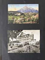 2 AK Spiez 1918+Hotel Belvedere Niesen gel. 1959