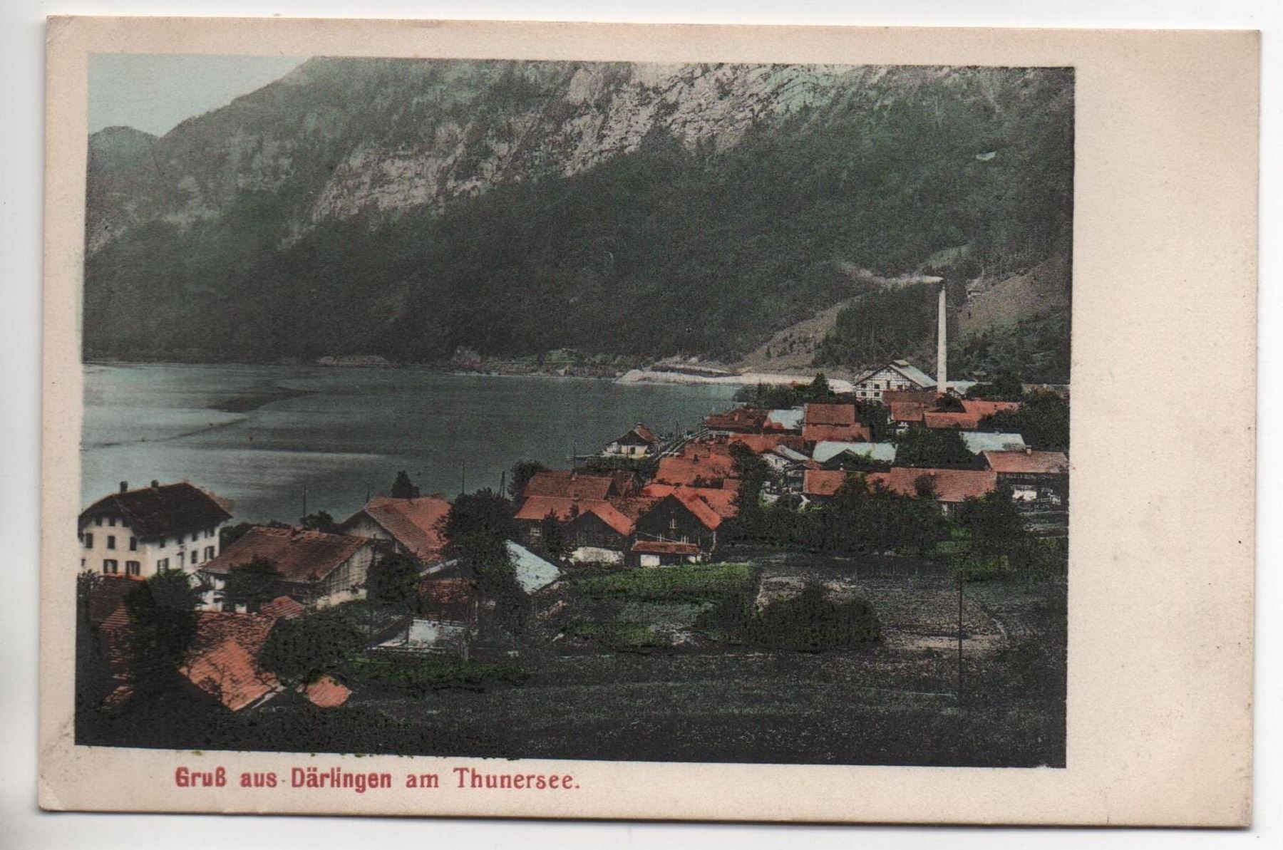 Cartoline postali: Gruss aus DÄRLINGEN am Thunersee – Nuovo (secondo la descrizione) da Jona venduto da philajona