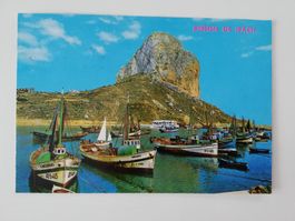 Postkarte CALPE an der Costa Blanca in Spanien bei Alicante